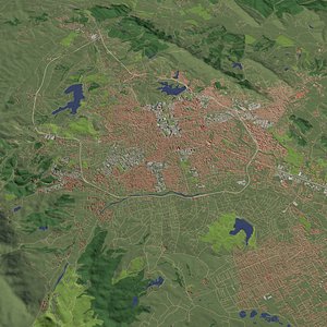 Tirana Albania - city and urban model