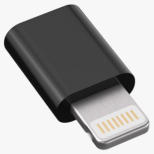 Micro USB to Lightning Black