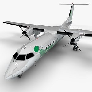 JAZZ AVIATION Bombardier De Havilland Canada DHC-8 Q300 Dash 8 L1631 3D model