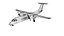 JAZZ AVIATION Bombardier De Havilland Canada DHC-8 Q300 Dash 8 L1631 3D model