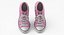 3D Basketball Leather Shoes Bent Pink