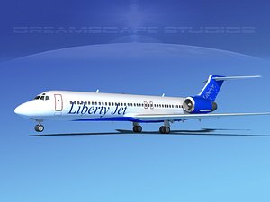 Boeing 717-200 Liberty Jet