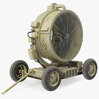 Old Military Searchlight