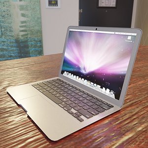 3D laptop pbr