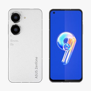 Asus Zenfone 9 White 3D model