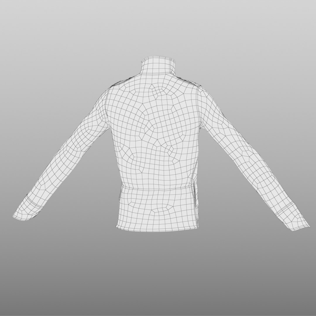 Realistic jacket cloth 3D model - TurboSquid 1195530