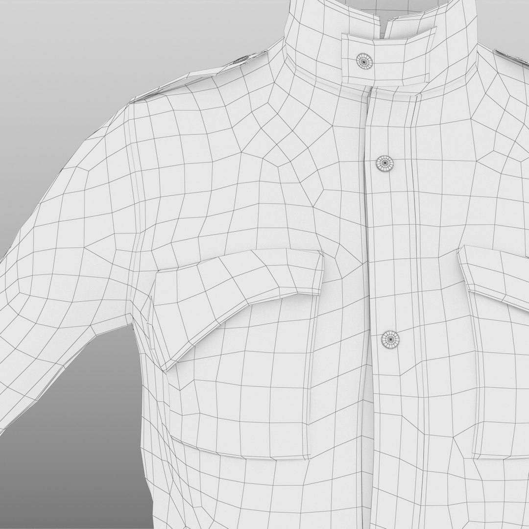 Realistic jacket cloth 3D model - TurboSquid 1195530