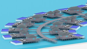 Overwater Resort Hut