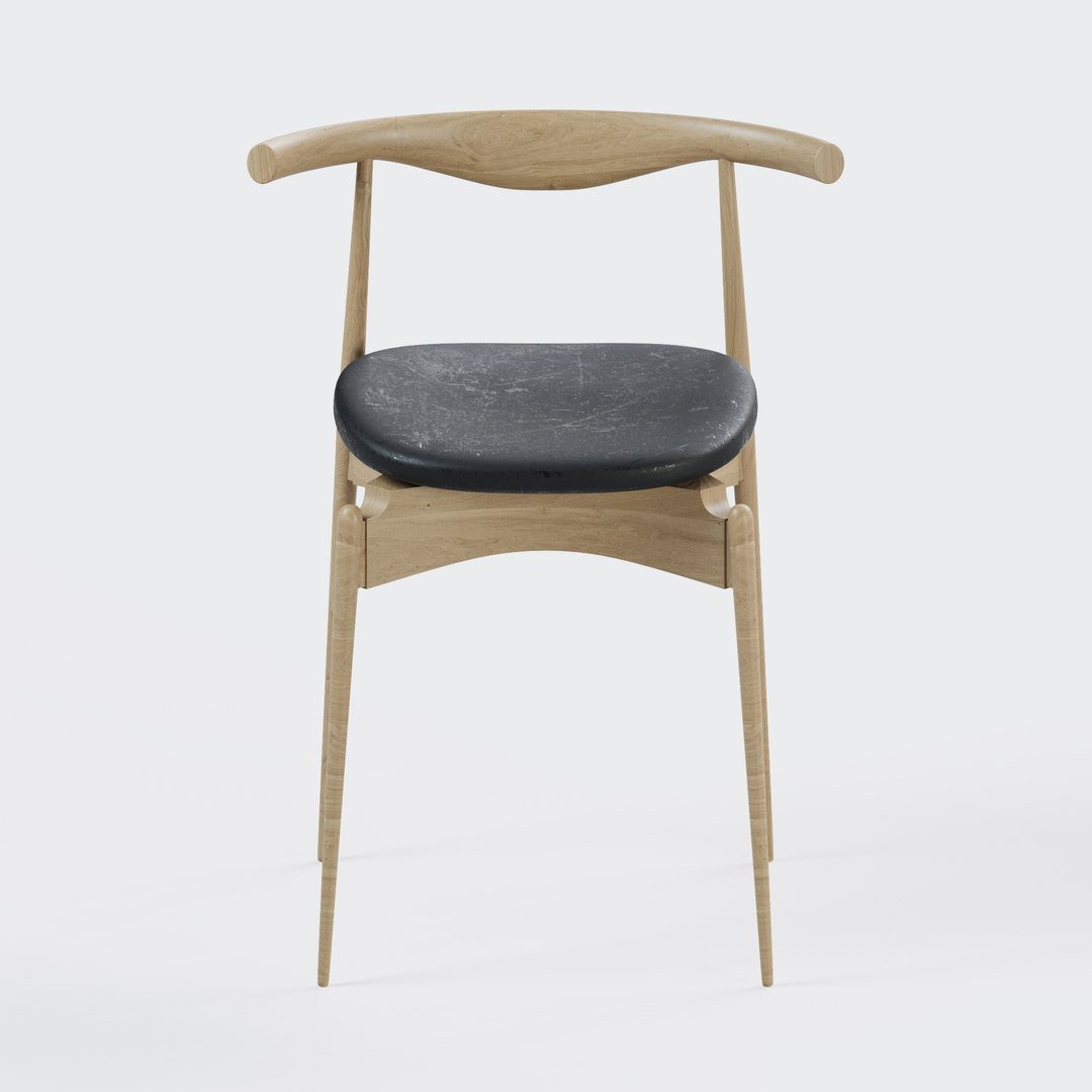 3D CH20 Elbow Chair model - TurboSquid 2059503