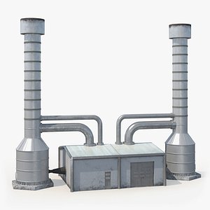Geothermal Power Plant Cooling Tower