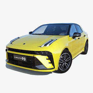 3D Lynkco03  2023 model