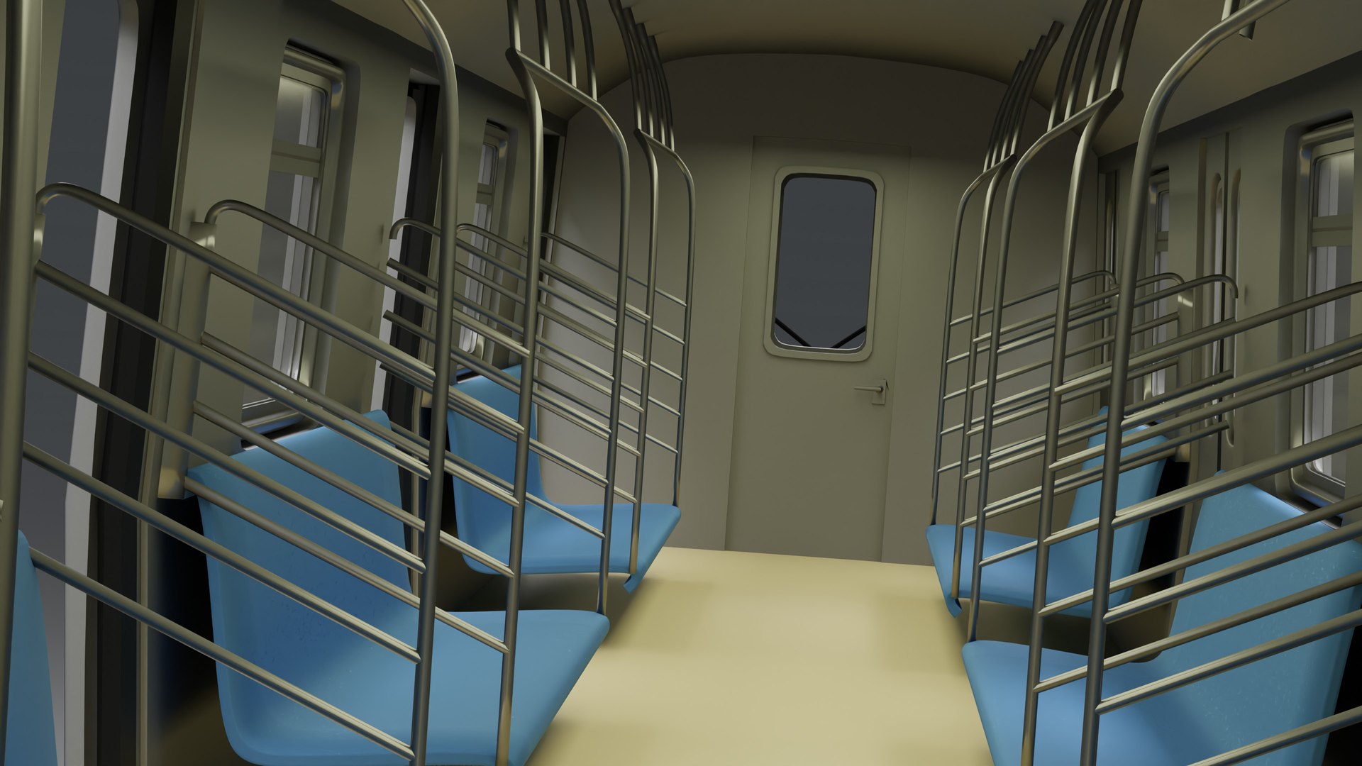 New York Subway Car 3d Model Turbosquid 1992226 8127