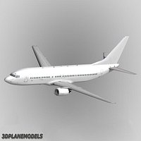 Boeing 737-400 Generic white