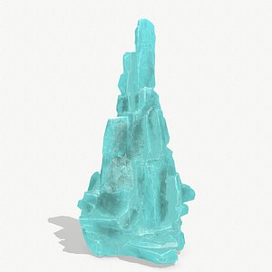 3D ice rocks model
