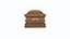Stara trumna Low-poly PBR