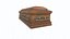 Stara trumna Low-poly PBR