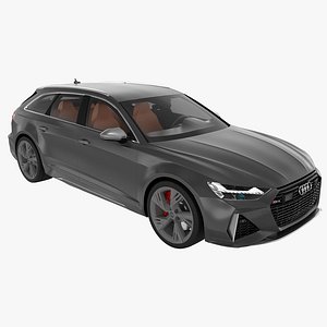 Audi RS6 Avant 2020 3D model