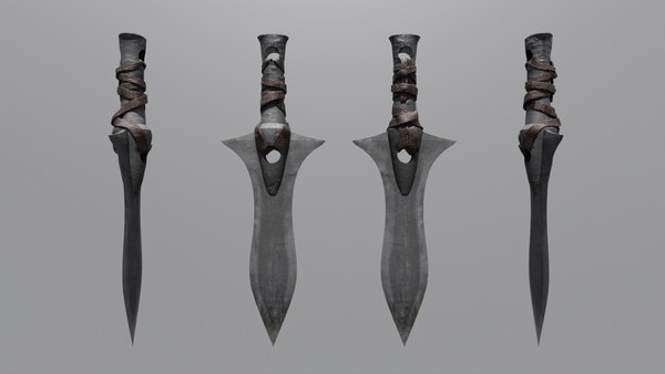modelo 3d Fantasy dagger - TurboSquid 2016552