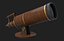 Telescopio da scrivania antico