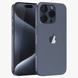 iPhone 15 Pro Blue Titanium