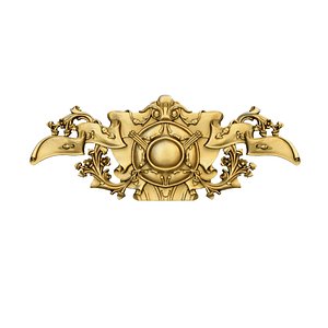 3D classic decor ornament 05 model