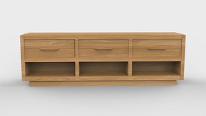 TV stand 3D model 3D model