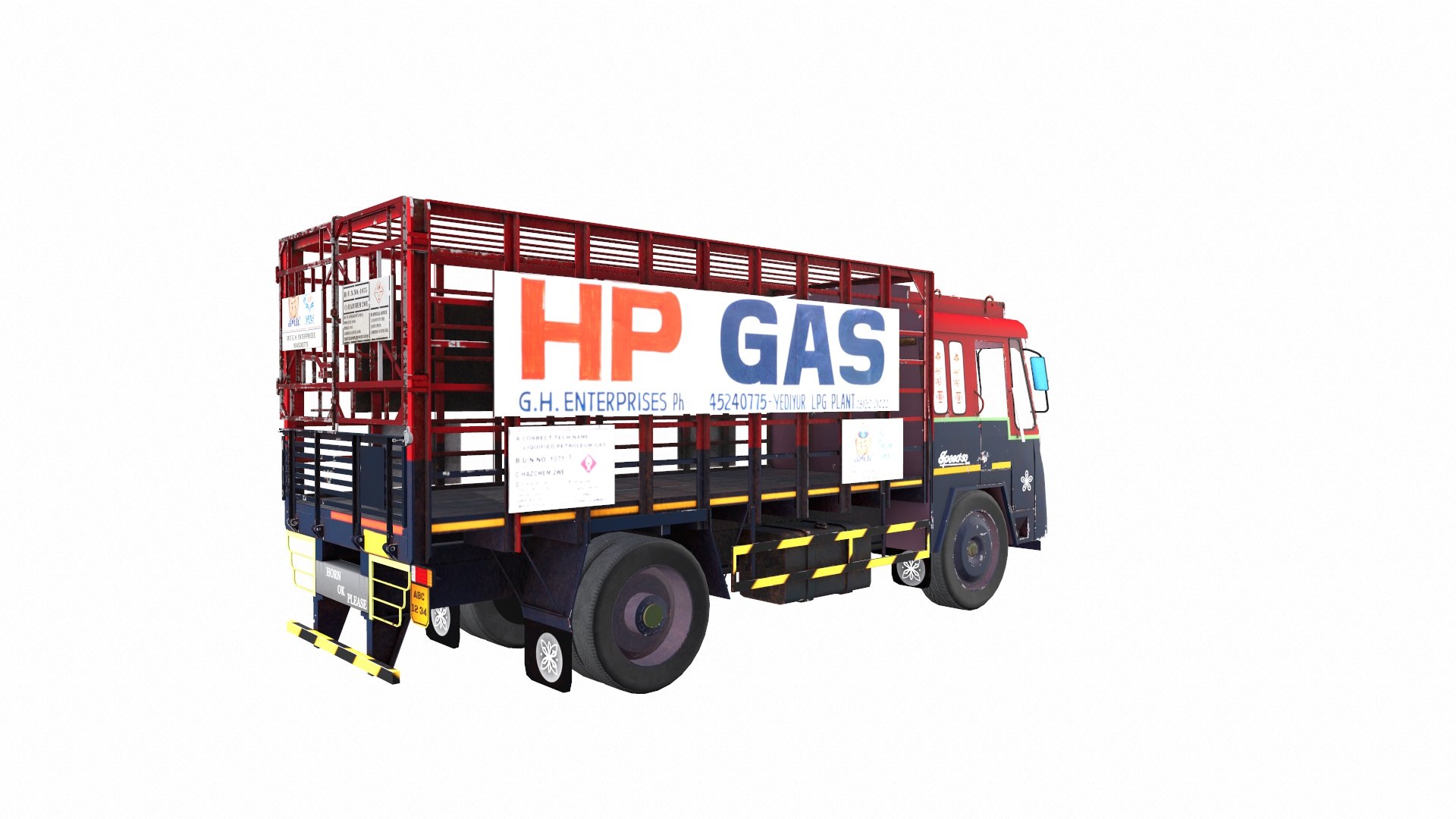3D HPCL And Generic Truck - TurboSquid 2343779