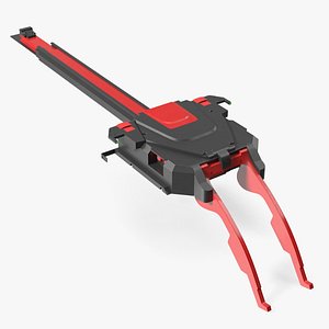 Automatic Medical Cot Loader Black Red