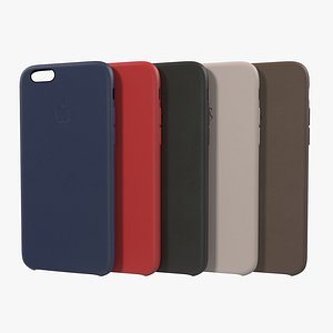iphone 6 leather case 3d model