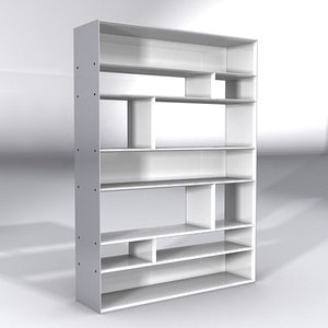 lightpiece librerie flexform furnitures 3d model