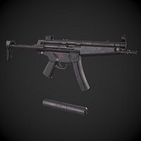 MP5 Submachine Gun