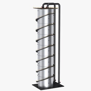 3D model Refinery Tower