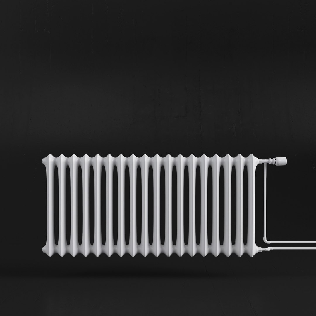 white radiator max