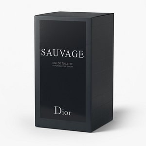Dior Sauvage Eau Toilette Packaging model