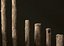 Old Wooden Poles and Planks