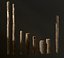 Old Wooden Poles and Planks