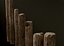 Old Wooden Poles and Planks