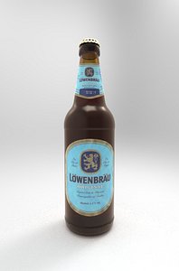Lowenbrau beer bottle