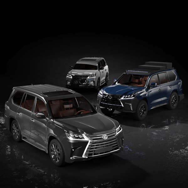 렉서스 LX570 3d 모델 3D 모델 - TurboSquid 2177791