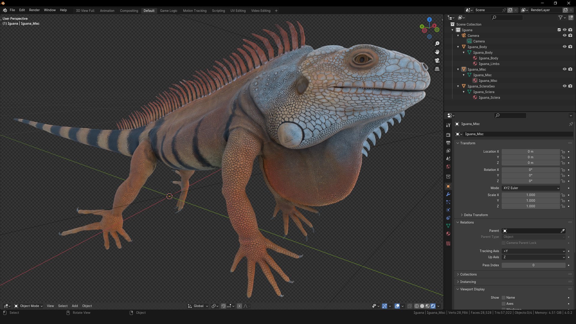 Orange Iguana 8K PBR 3D model https://p.turbosquid.com/ts-thumb/qx/UArN87/Zc/rscrblendsimple2/png/1709747830/1920x1080/fit_q87/651afb50cac467a5e4eb42d018155a2bf77697e7/rscrblendsimple2.jpg