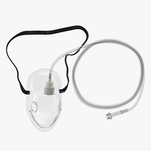 Medical Oxygen Mask With Flexible Strap