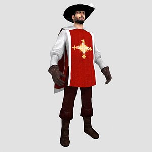 max musketeer man hat