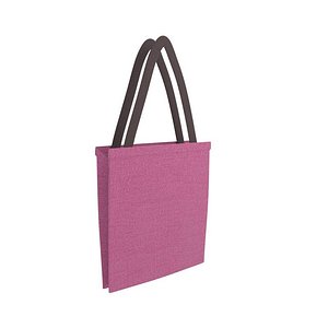 pink bag 3d max