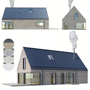 Modern house 3D model