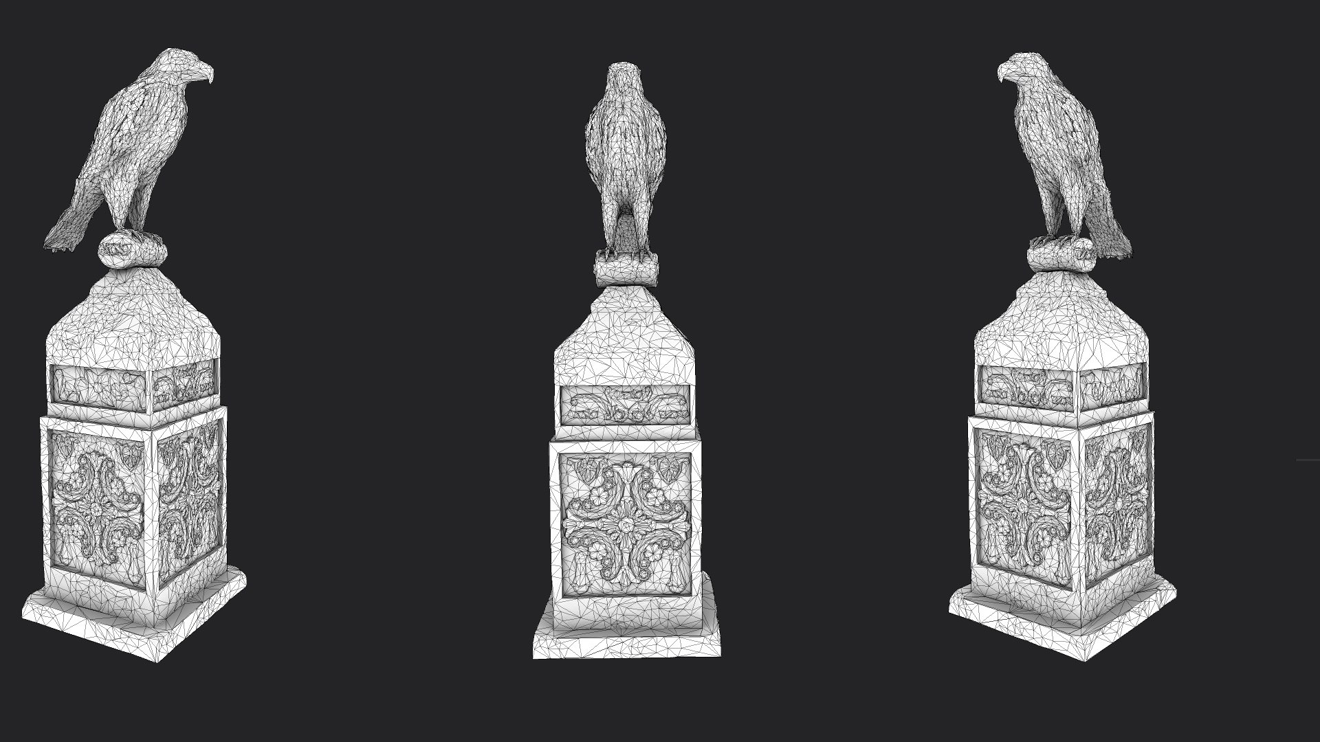 Eagle Statue 2 3D model https://p.turbosquid.com/ts-thumb/qx/a68slW/3t/wire1/jpg/1627561494/1920x1080/fit_q87/926c1f55c488d69d7e6ab47d89bb44238f20fb3d/wire1.jpg