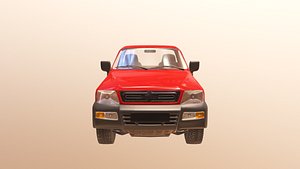 Pickup Truck PBR 3D model 3D