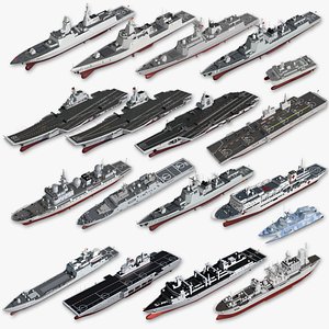 Chinese Navy Vessels