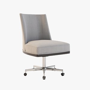3d 3ds armless office chair