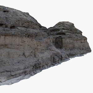 Riverbed Canyon Cliff