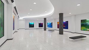 Art Museum Gallery Interior 3